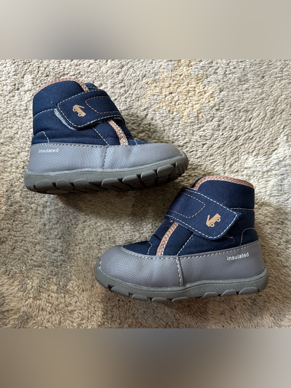 See Kai Run Blake Kids Boy’s Winter Boots Size 7